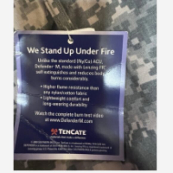 TenCate OCP Flame-Resistant Pants Men's Size Large Defender M Combat Army Camo - Picture 6 of 7